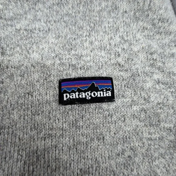 Patagonia Better Sweater Vest Women's Small Knit Fleece Lined Charcoal Grey - Picture 2 of 6